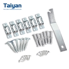 TS-K258 T Screws kit for Wood & polymer frames