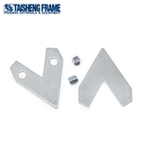TS-K329 Triangle aluminum frame corner  Plate